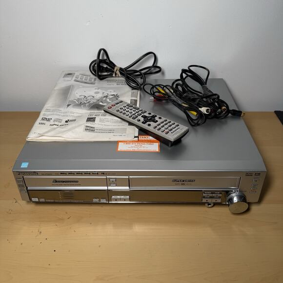 Panasonic SA-HT820V DVD VHS Home Theater 5 Disc Changer Super Drive Tested - Picture 1 of 13